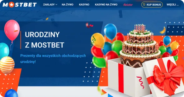 Bonus Urodzinowy od MostBet