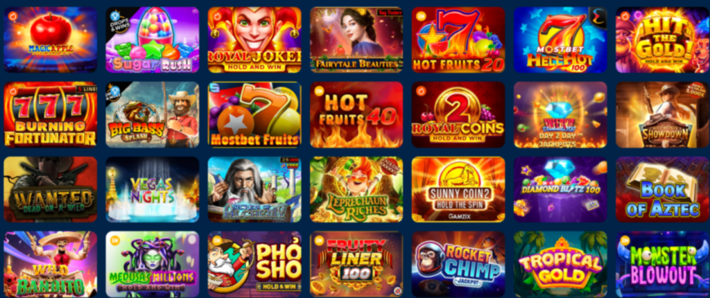 Mostbet slots